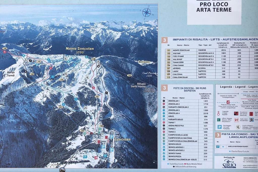 Holiday Guesthouse La Casina Di Butzi Pet Friendly - Terme Di Arta - Zoncolan 阿尔塔泰尔梅 外观 照片