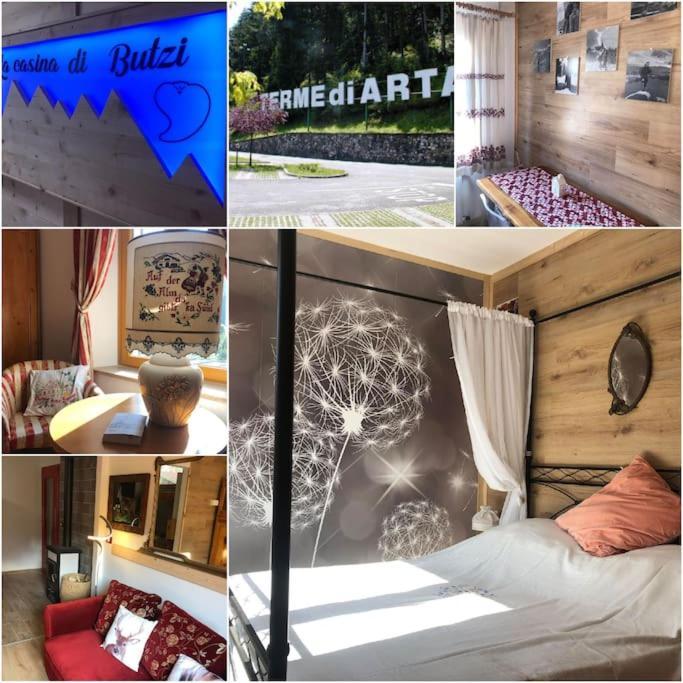 Holiday Guesthouse La Casina Di Butzi Pet Friendly - Terme Di Arta - Zoncolan 阿尔塔泰尔梅 外观 照片